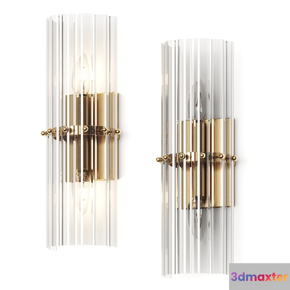 Pottery Barn Mallory Wall Lamp 3D Max