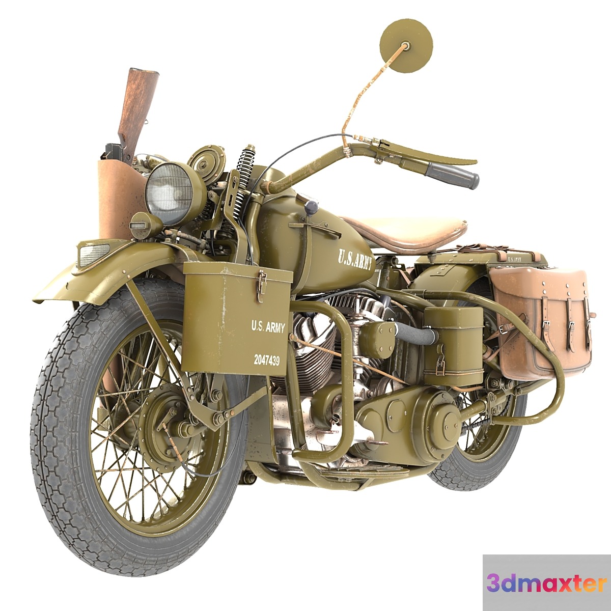 Harley Davidson 3D Max