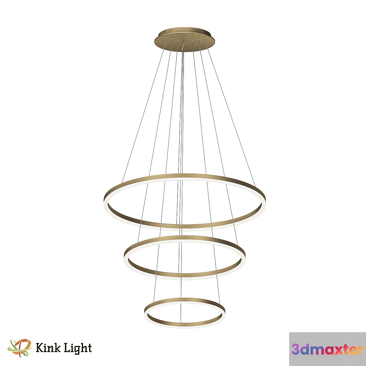 Pendant Thor matt gold 0822333 OM 3D Max