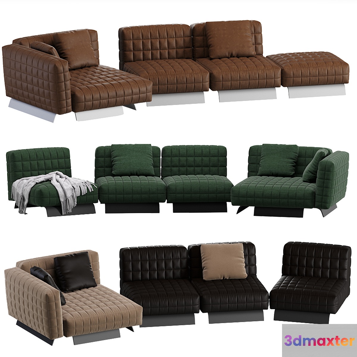 Minotti TWIGGY Modular Sofa 05