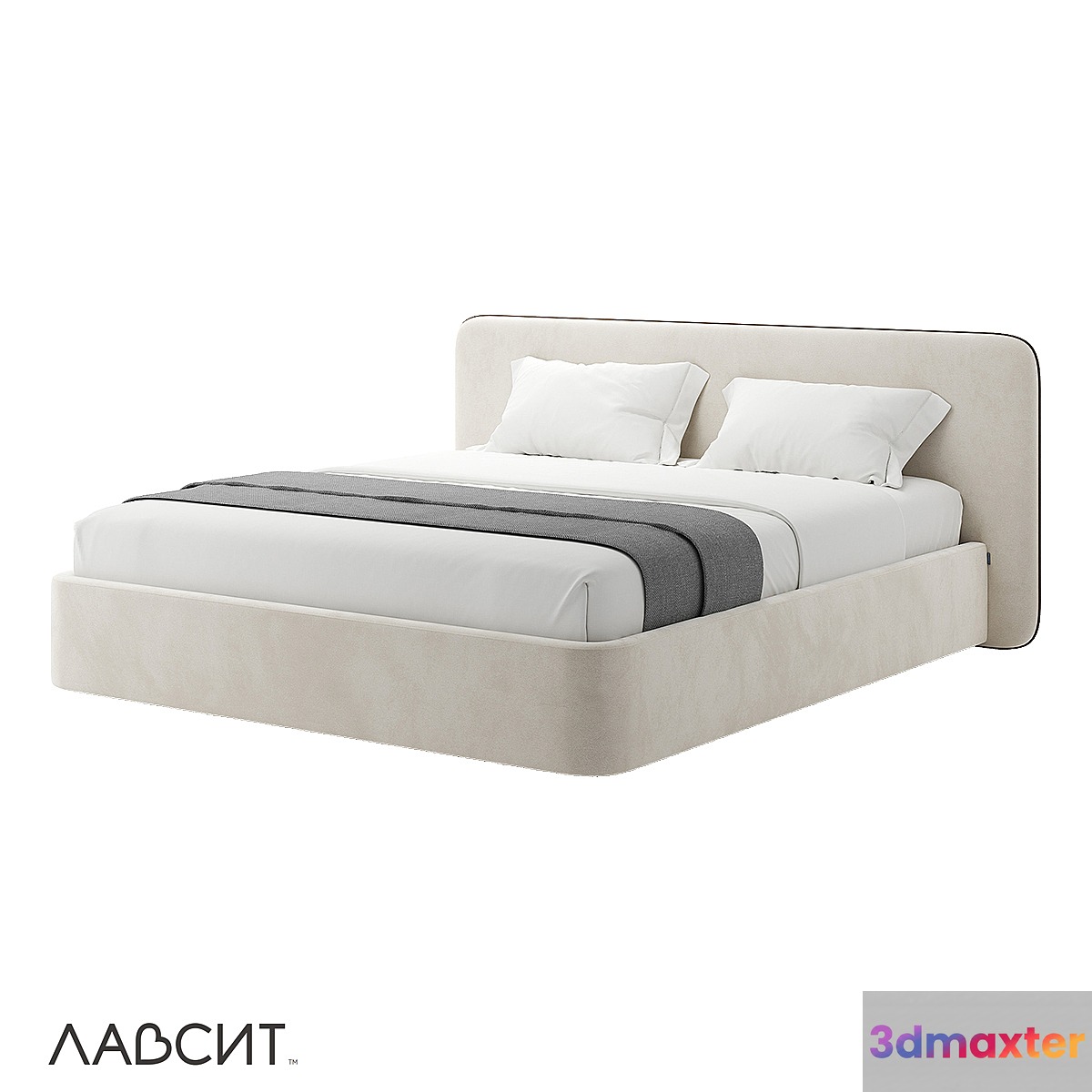 OM Barry bed with compartment from Lavsit 3D Max