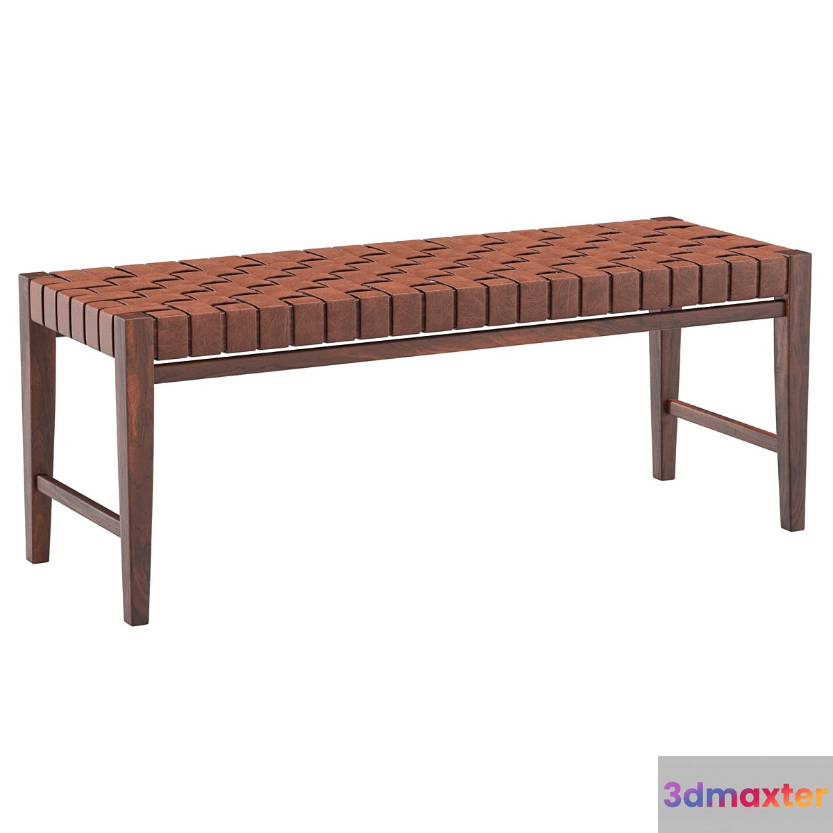 Augusto Woven Bench 3D Max