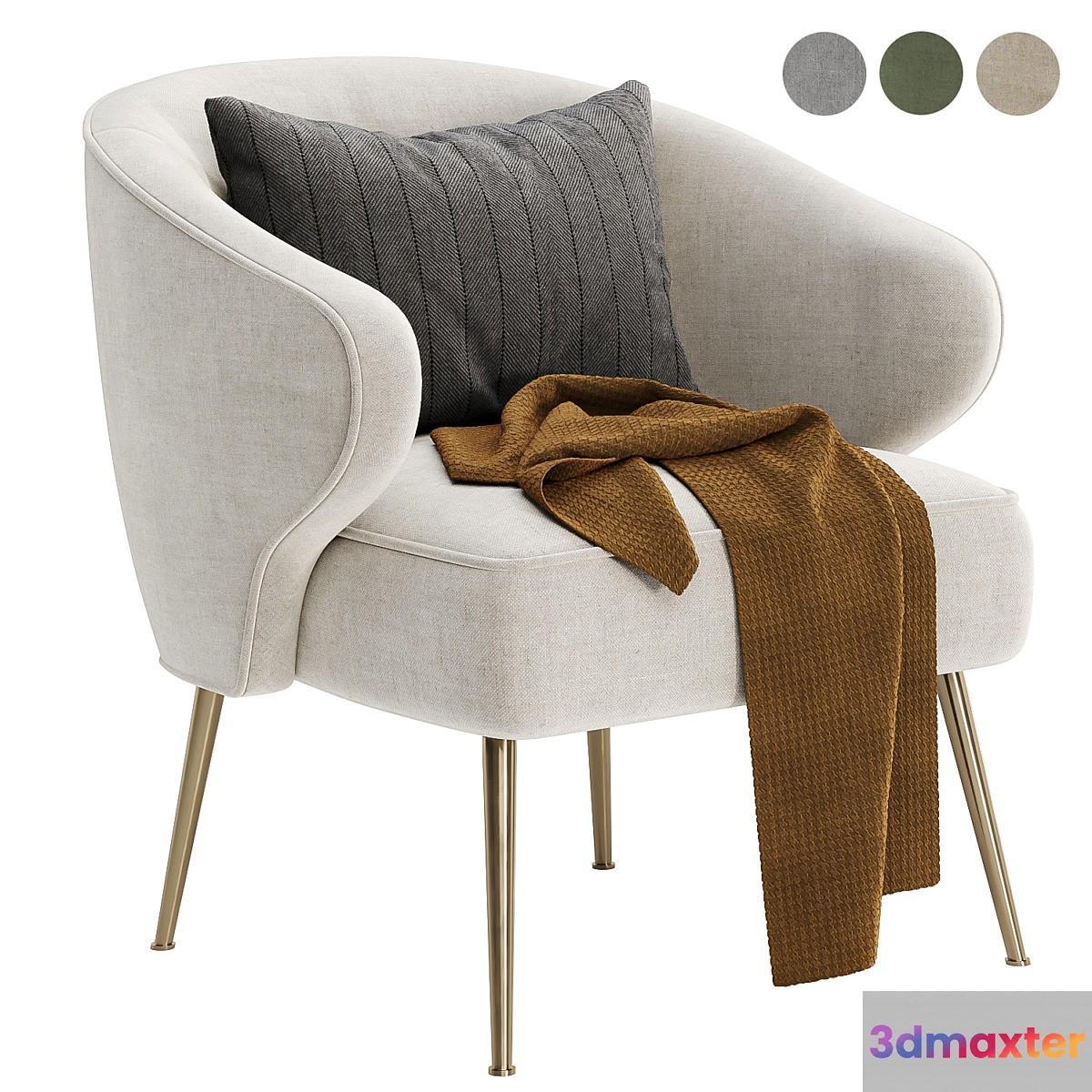 Insignares Upholstered Accent Chair - No.2