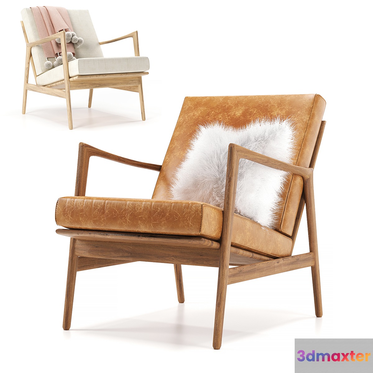 Vintage Armchair 3D Max