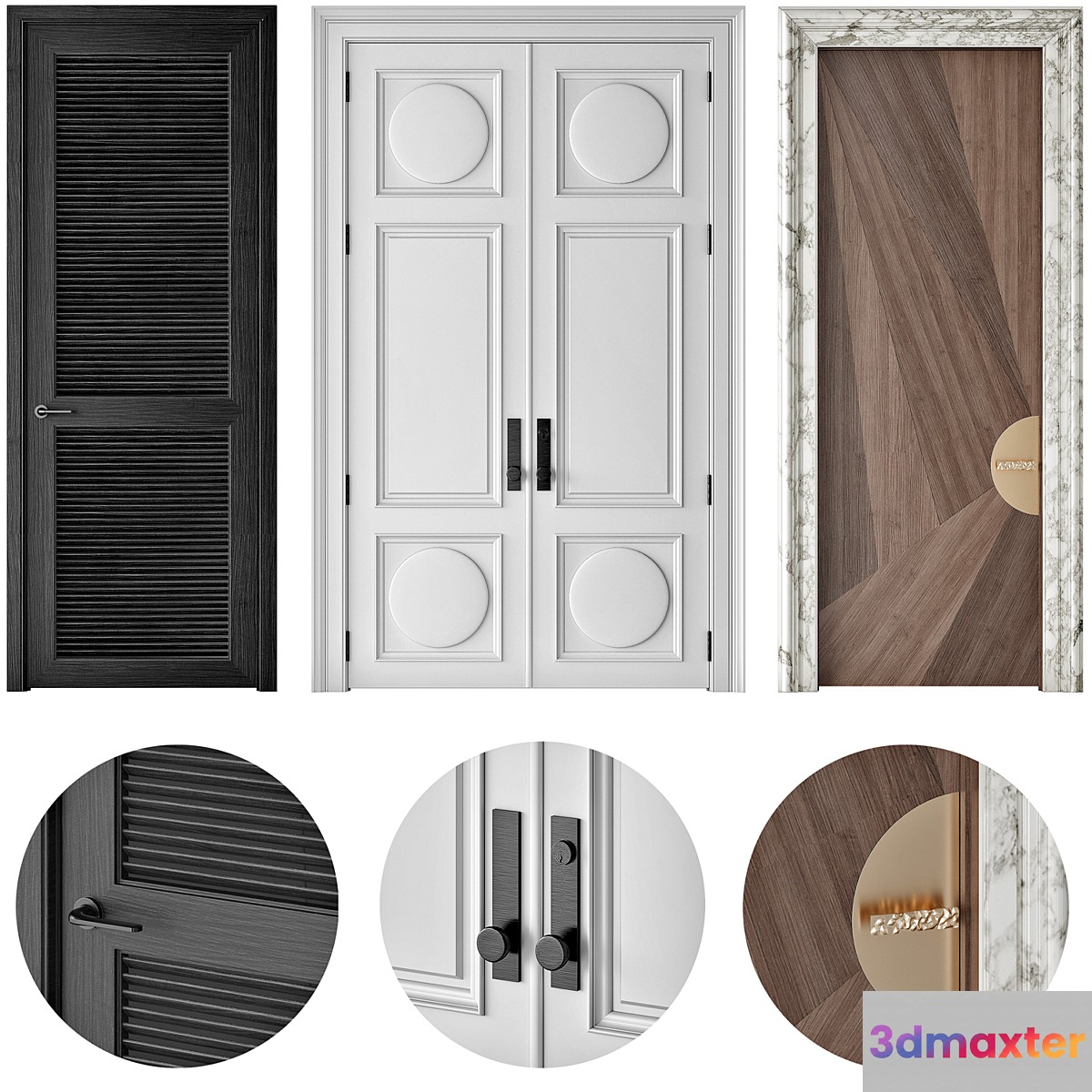 Interior Doors 014 3D Max