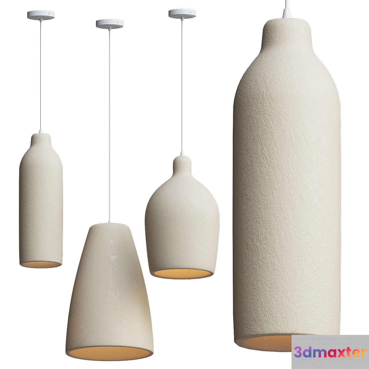 1Hh Pendant Light - No.2 3D Max