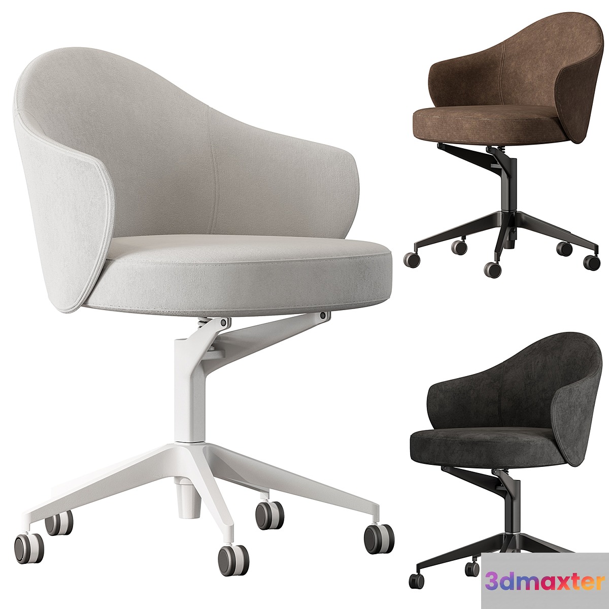 Office Chair - Set 22 3D Max