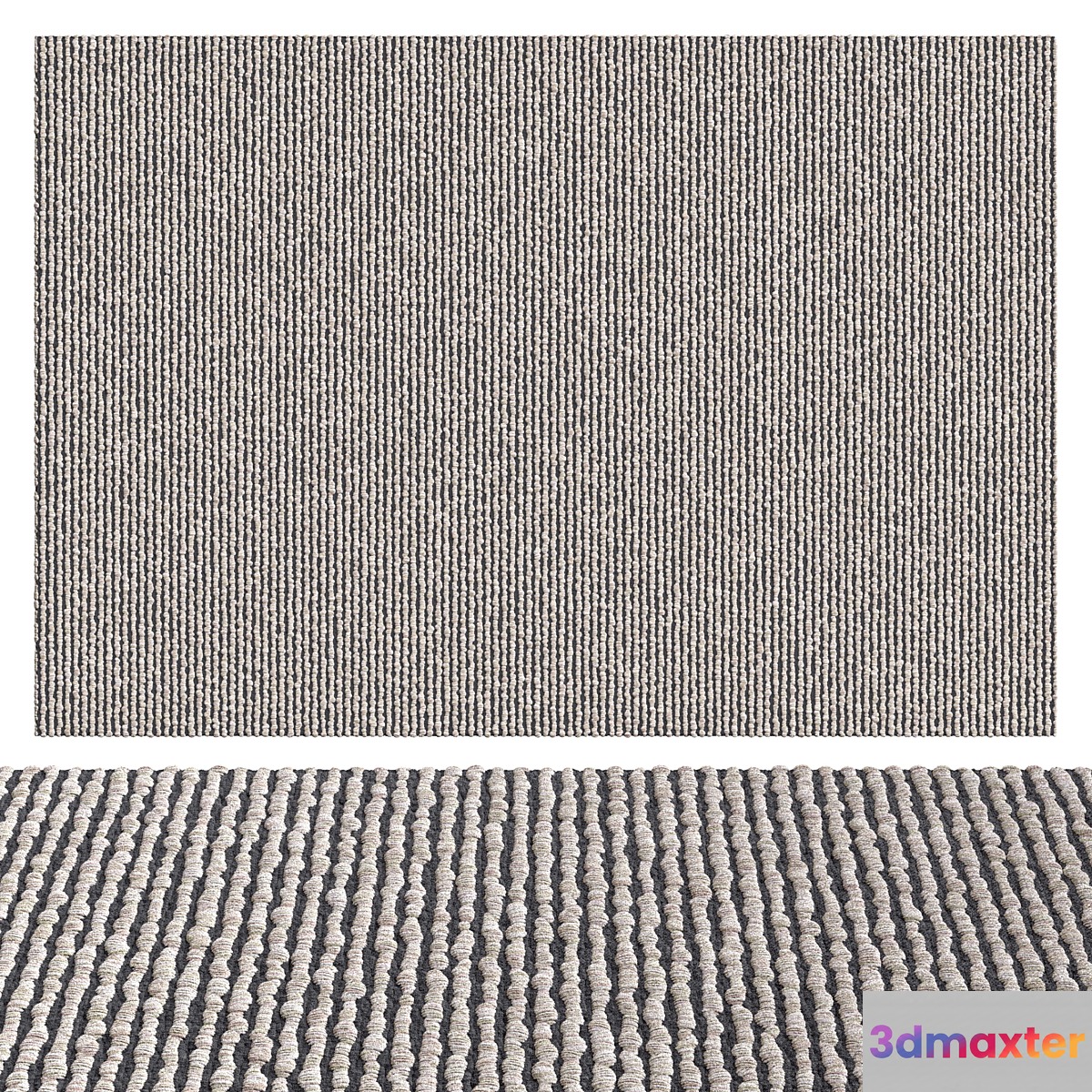Wool thread carpet 2 3D Max