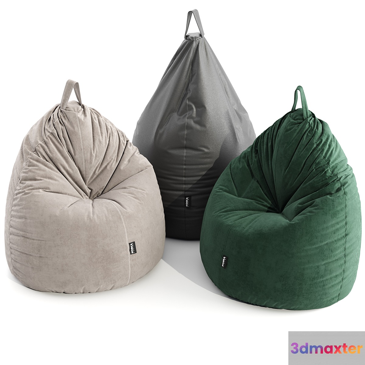 Beanbag Sipi 3D Max