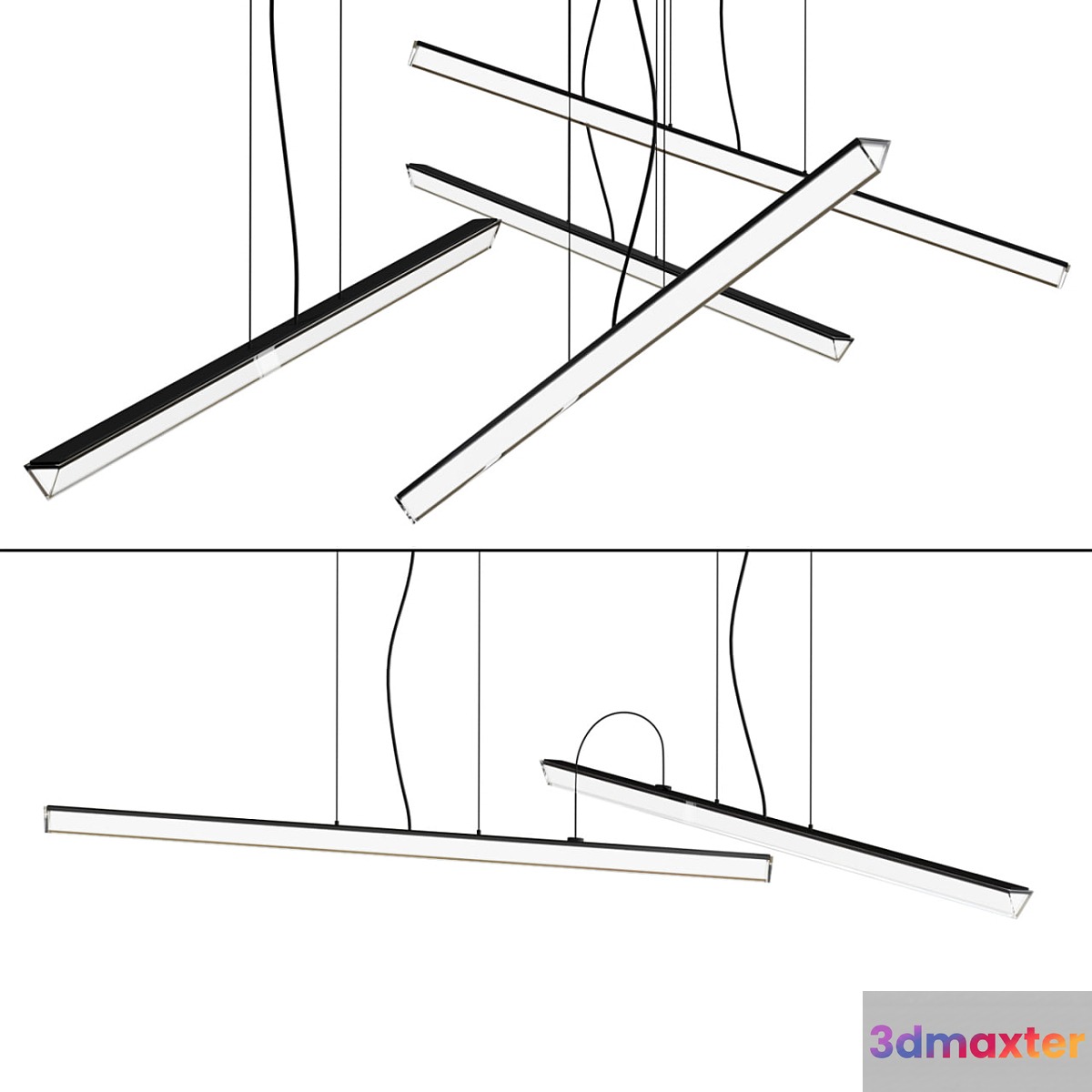 Suspension lamp Halo Lineal - No.2