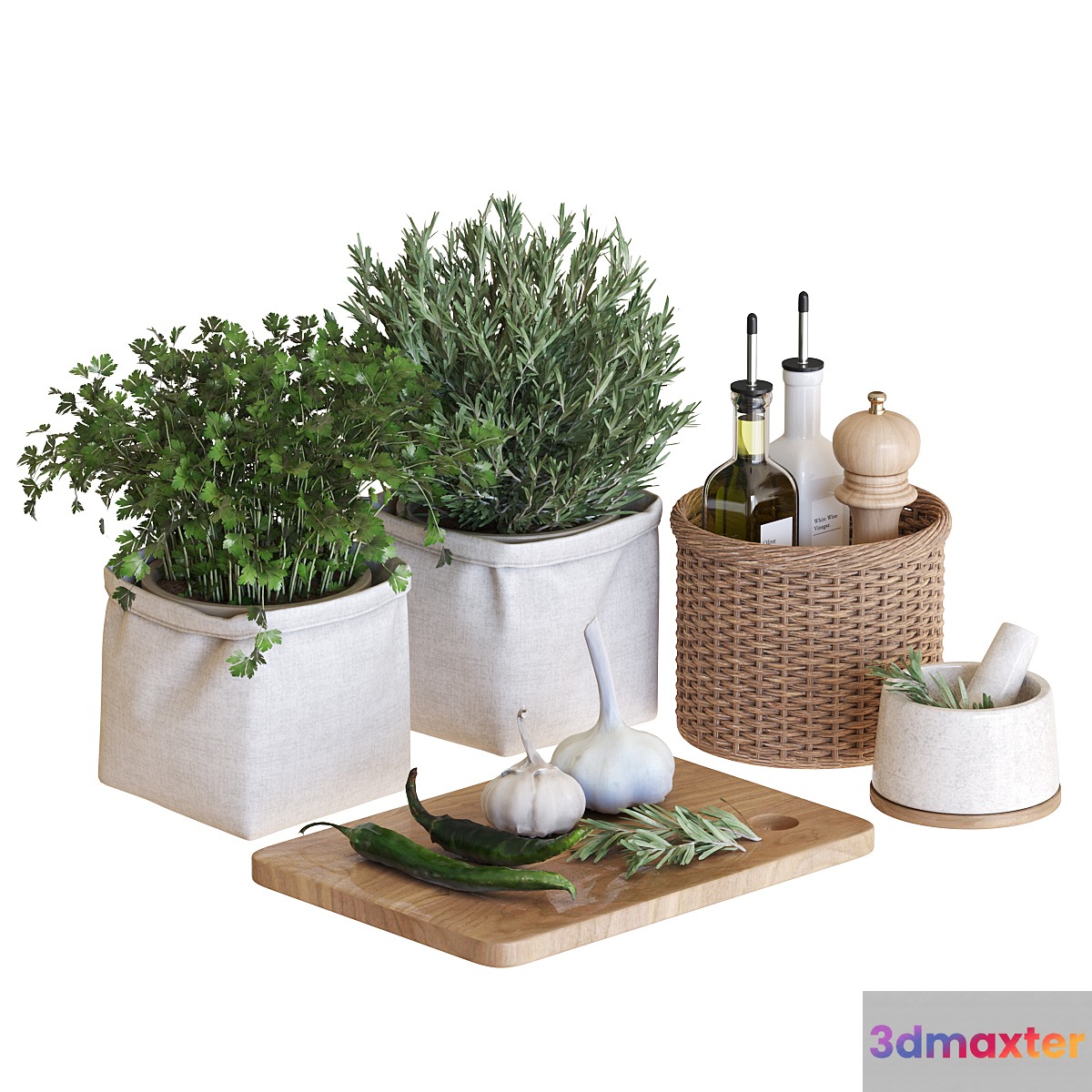 Kitchen Accessories-14 3D Max