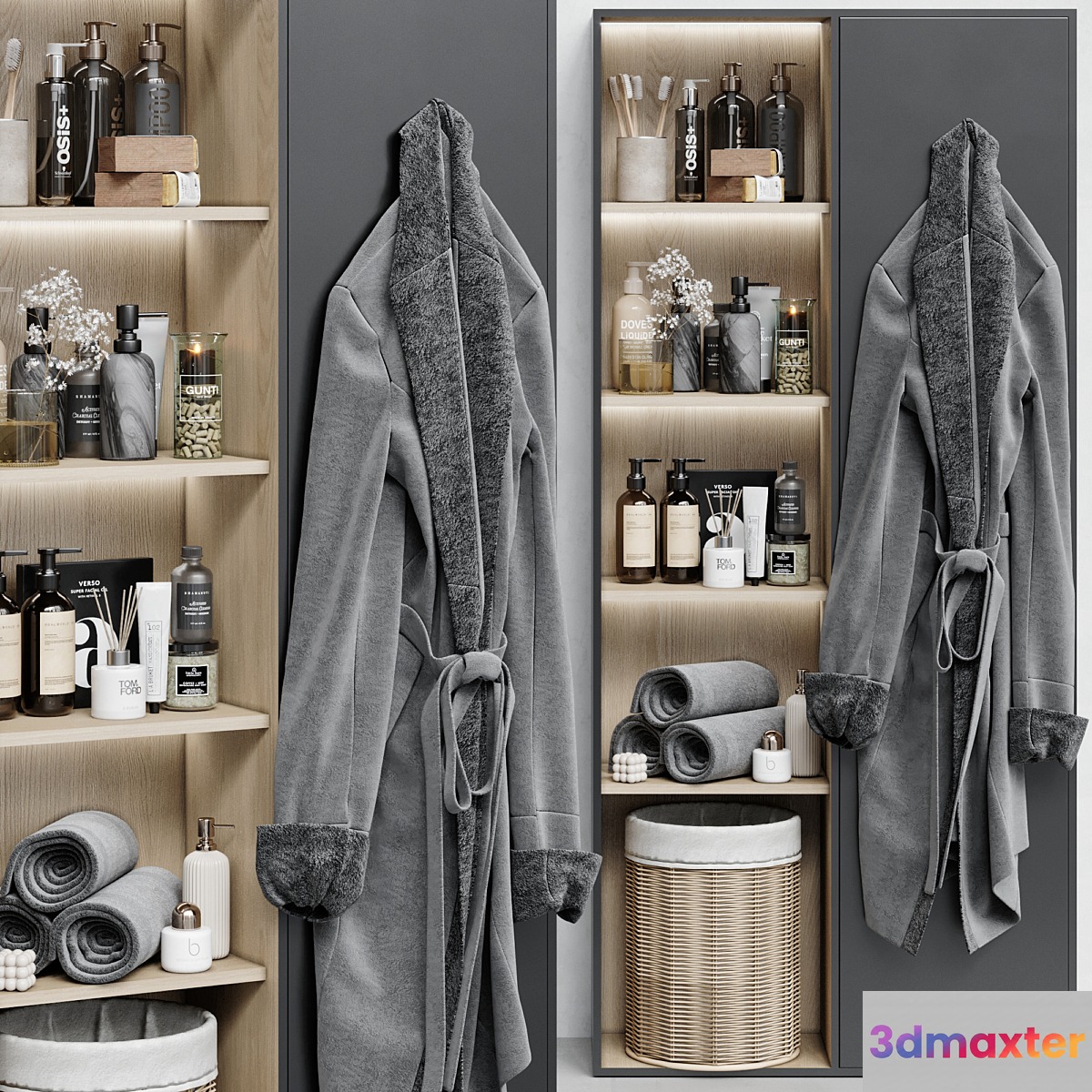 Bathroom Accessories 39 3D Max