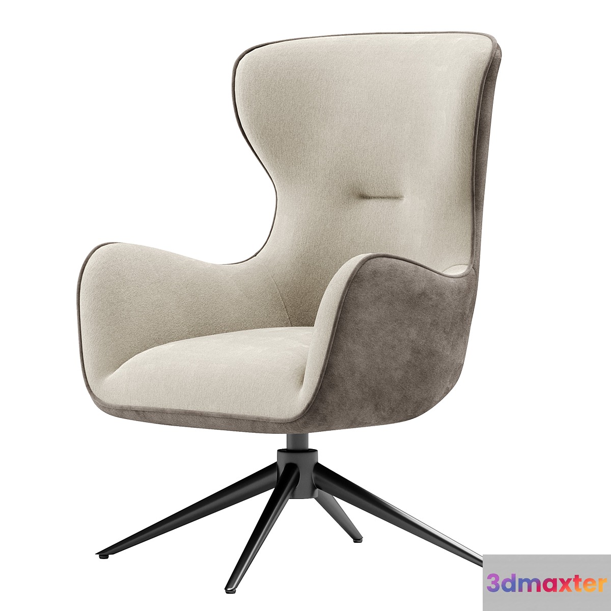 Lucille lounge chair 3D Max