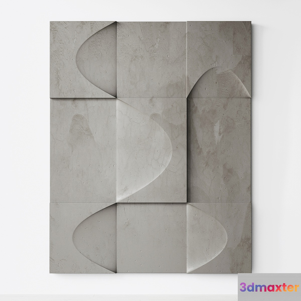 Abstract composition. Relief. Plateau. 15 - No.3