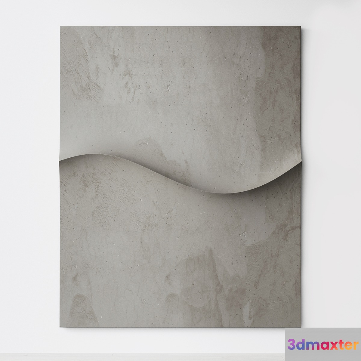 Abstract composition. Relief. Plateau. 34 - No.2 3D Max