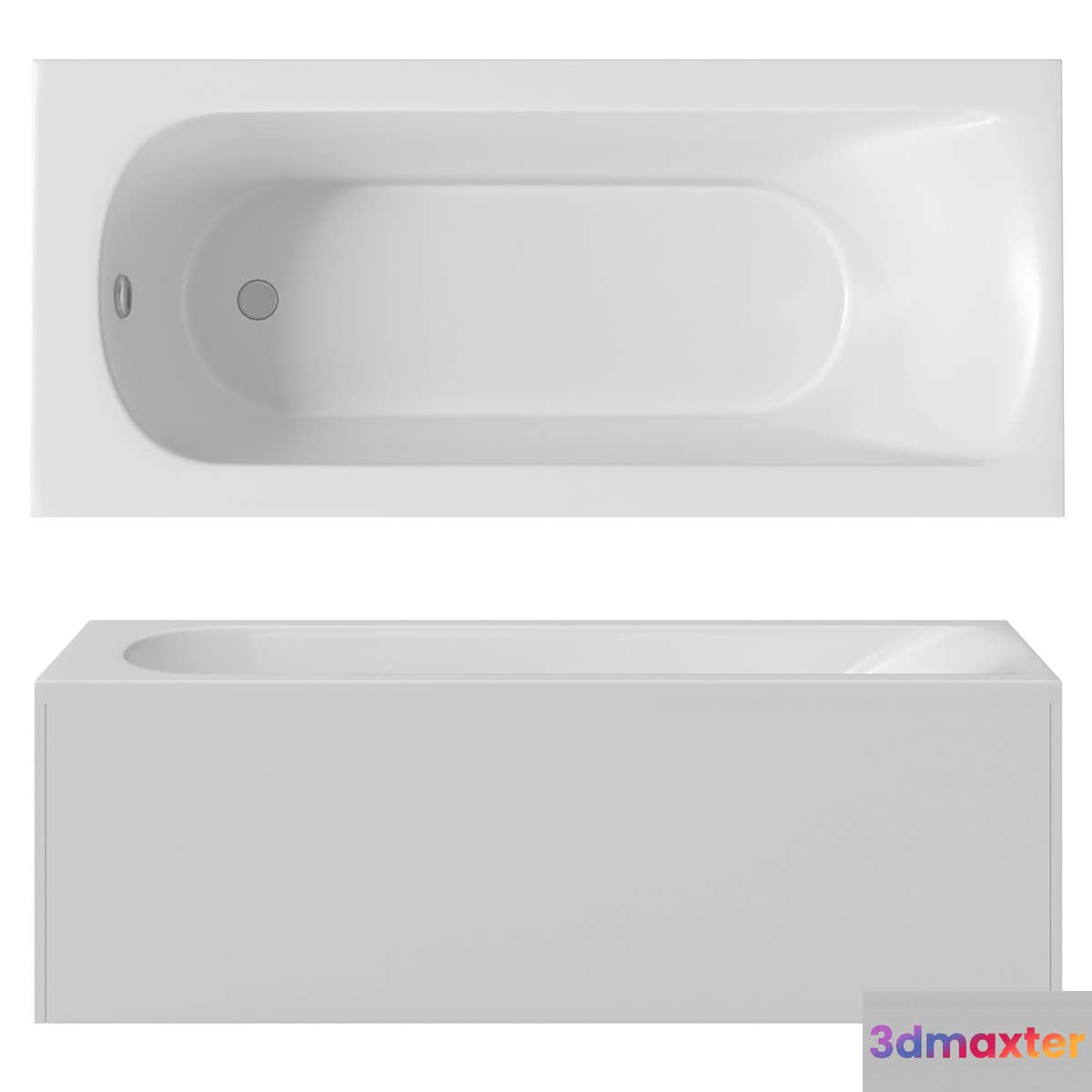 Bathtub Riho MIAMI 3D Max
