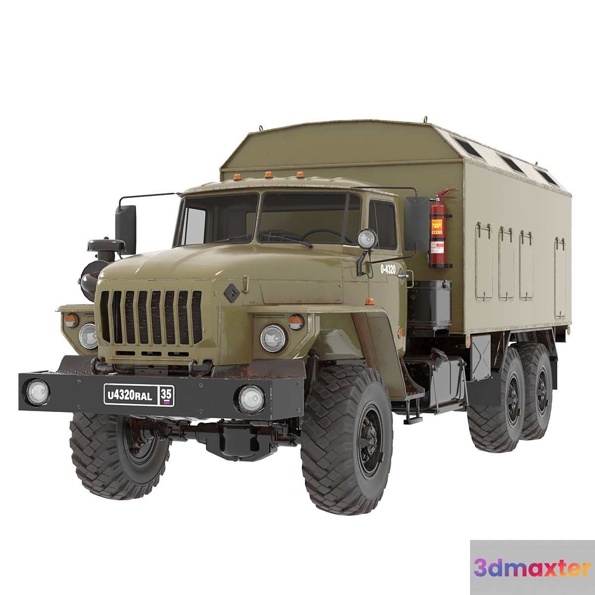 Ural 4320 3D Max