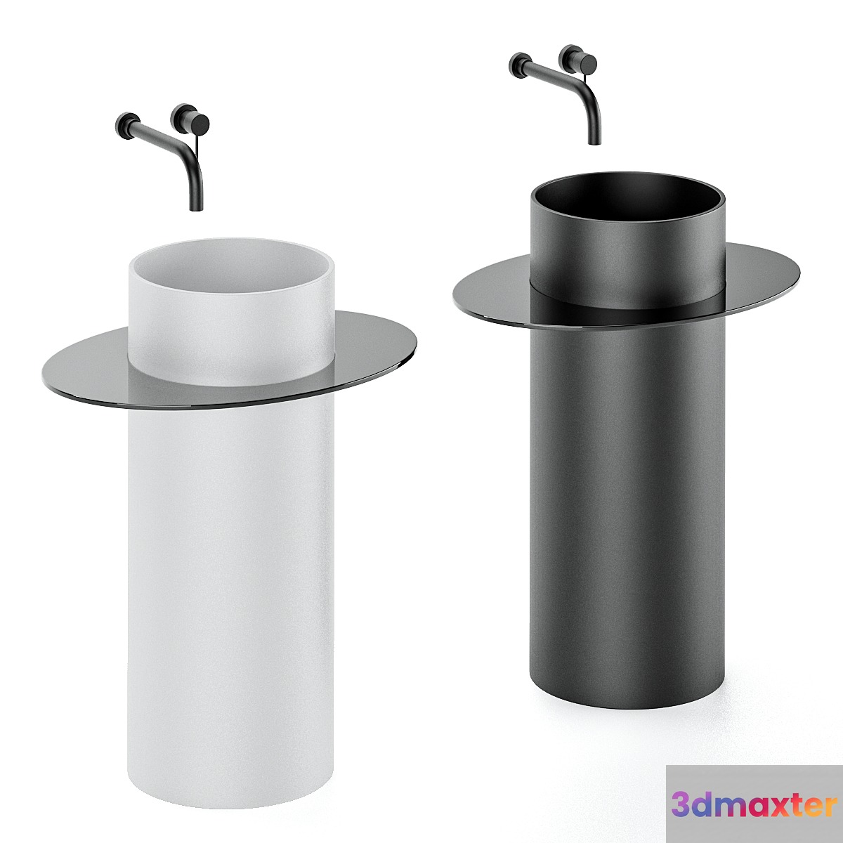 freestanding washbasin by rexa - No.2 3D Max