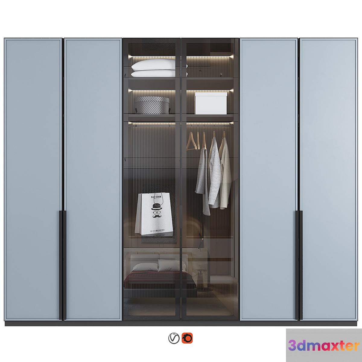 Wardrobe 50 3D Max
