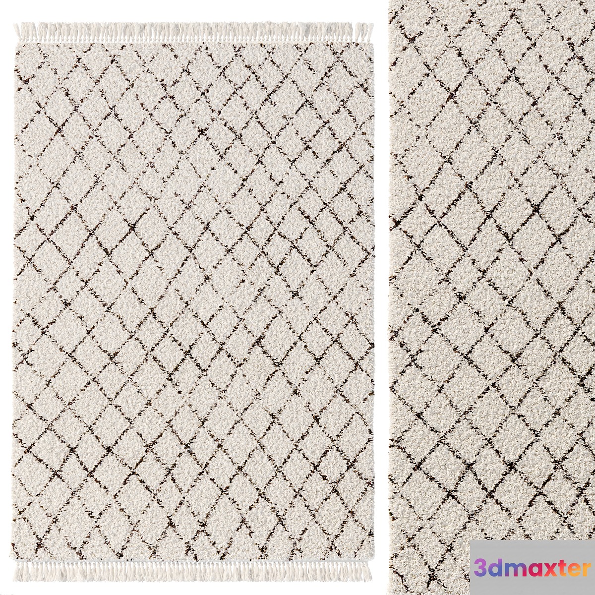 Berber Carpet Madara by LA REDOUTE INTERIEURS 3D Max
