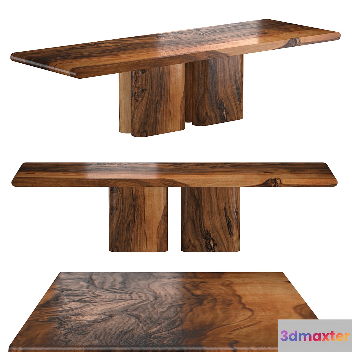 Stardust Dining Table 3D Max