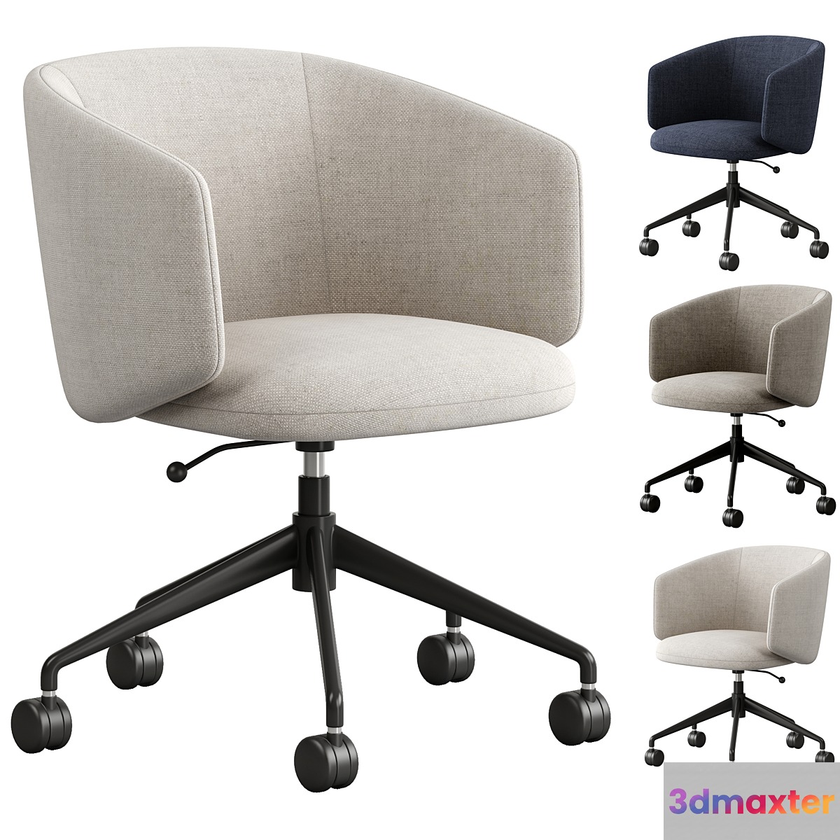 Crescent Swivel Chair - No.3