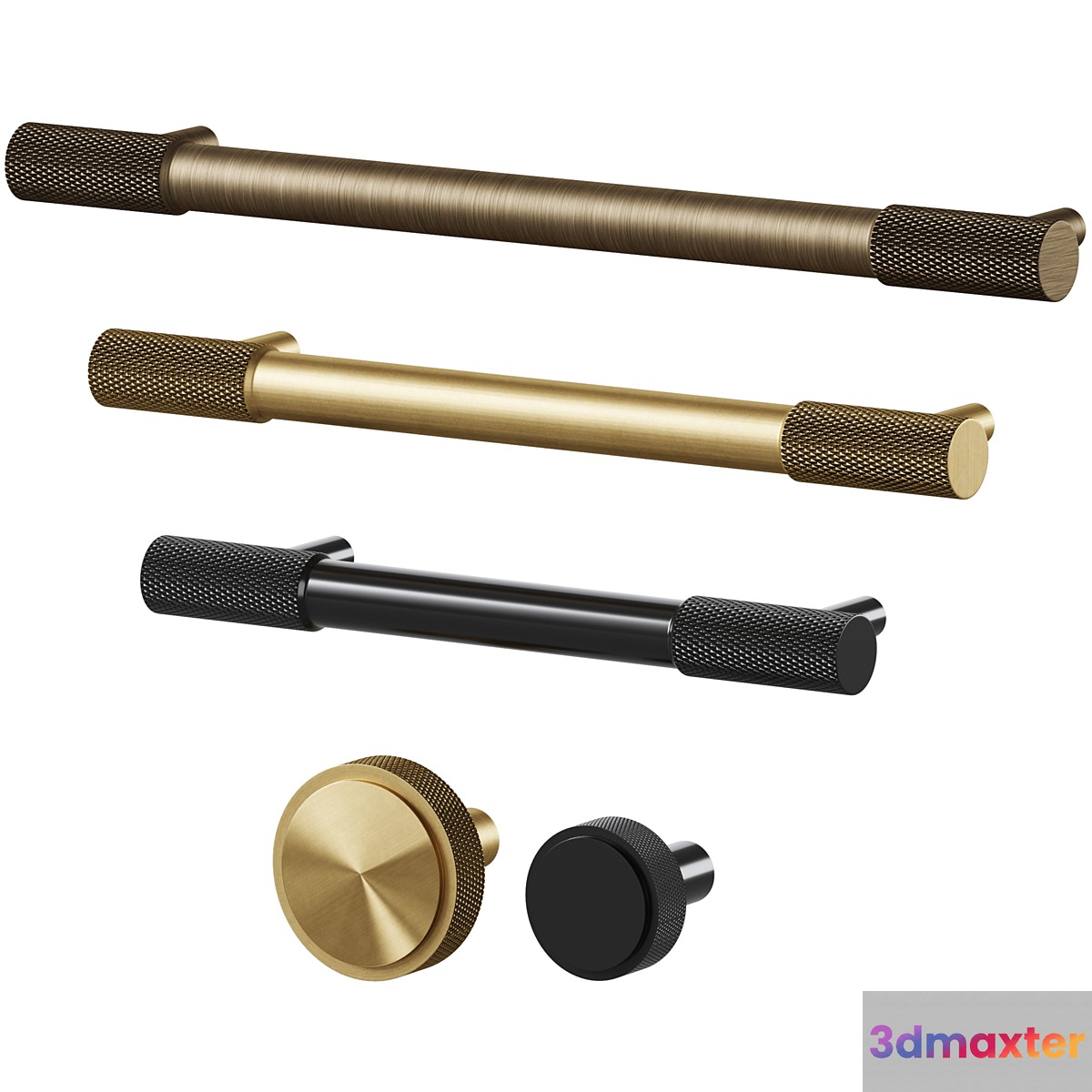 Furniture handle MANHATTAN by Meraki 3D Max