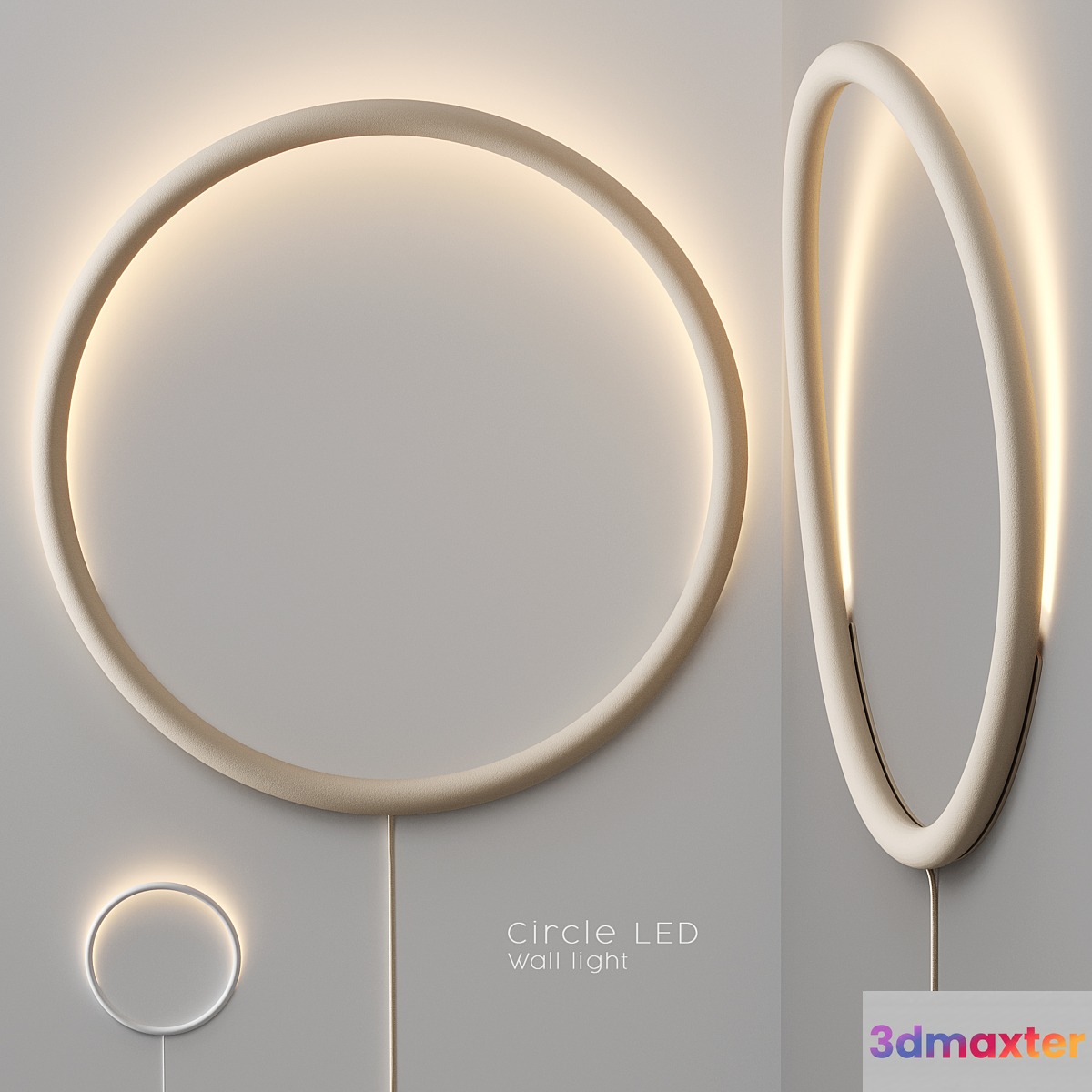 IKEA - VARMBLIXT Circle LED Wall light - No.2