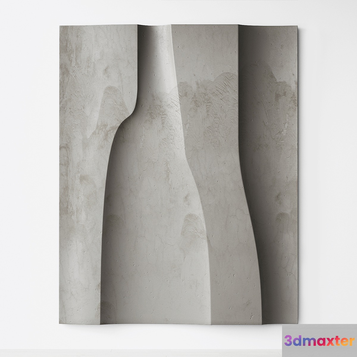 Abstract composition. Relief. Plateau. 51 3D Max