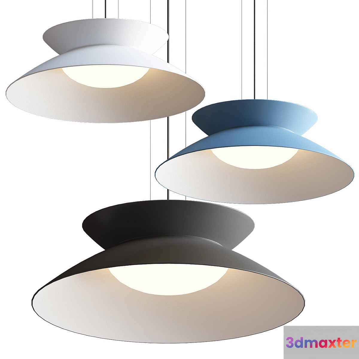 Cetra Pendant Light 3D Max