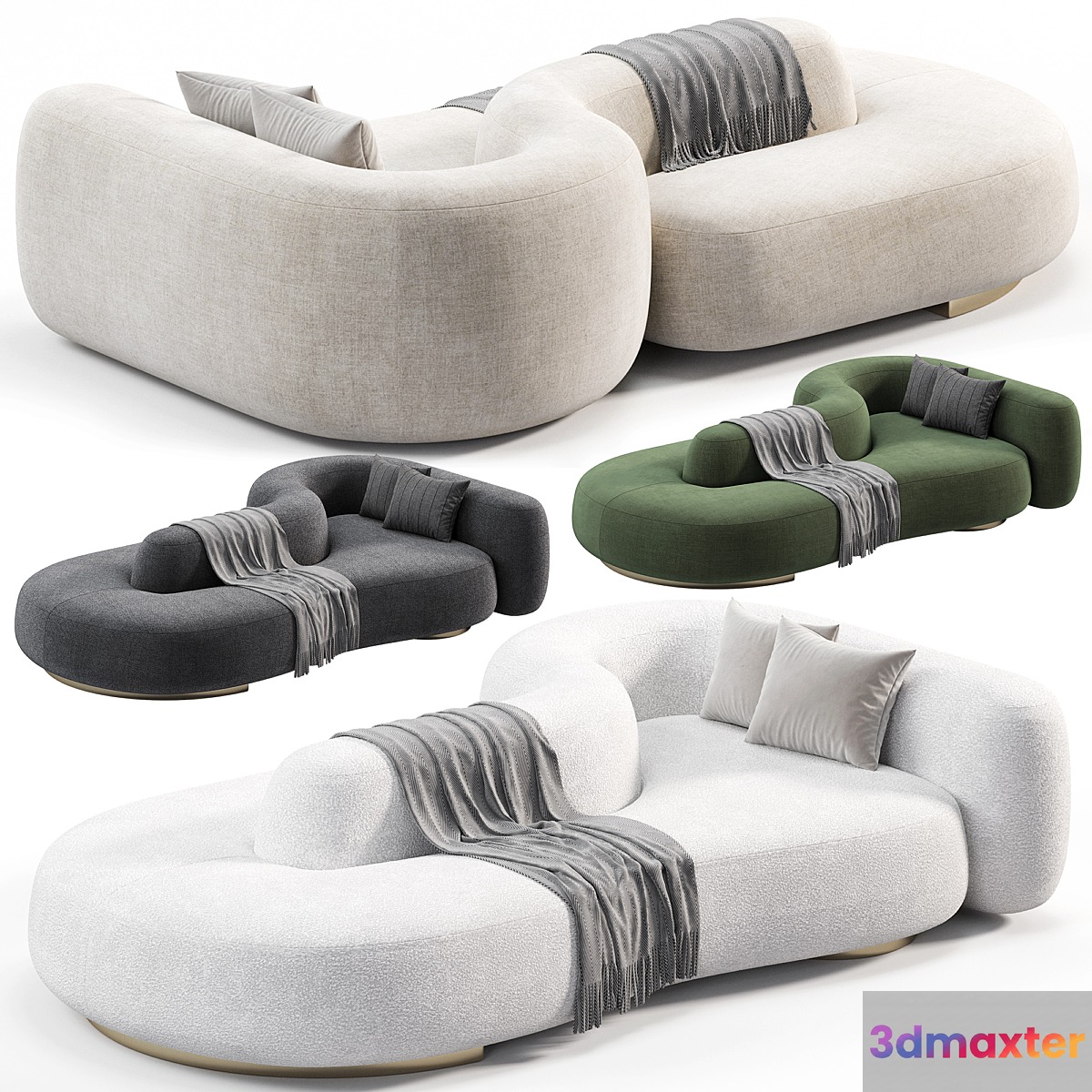 Kay sofa - No.2 3D Max