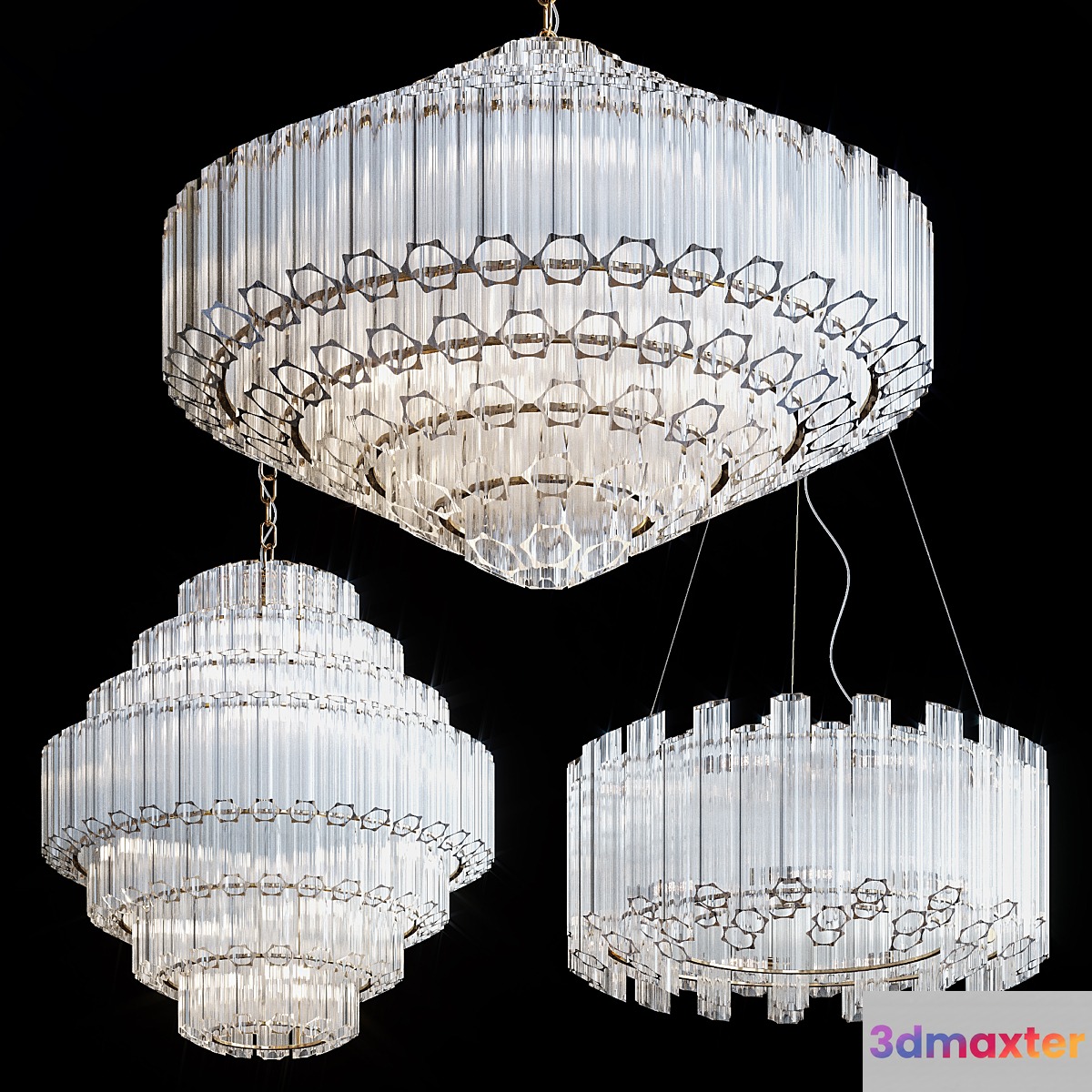 Hanging chandeliers Cloyd CAPOTE - No.2