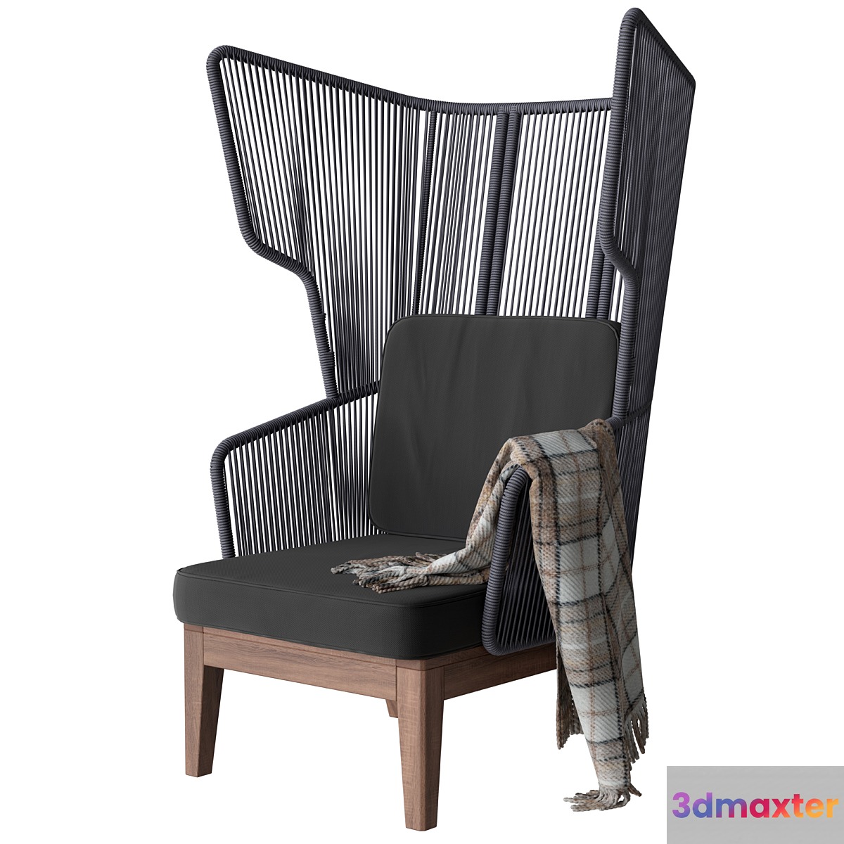 Ikea VINGSON Wing chair 3D Max