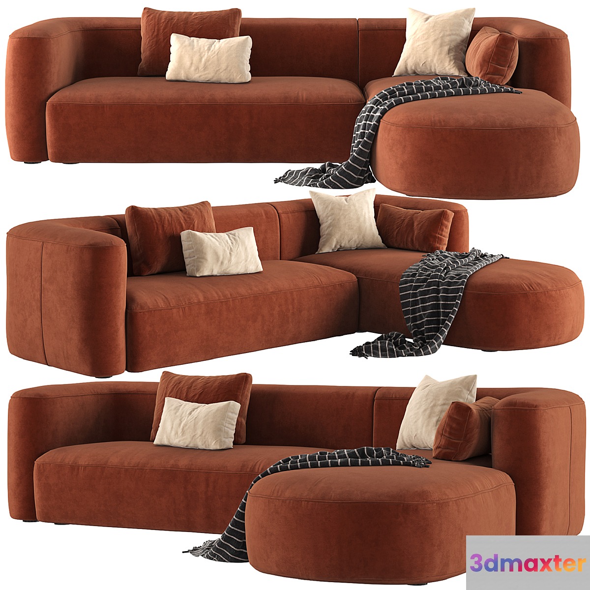 Mellow Sectional Sofa by Acanva - No.2