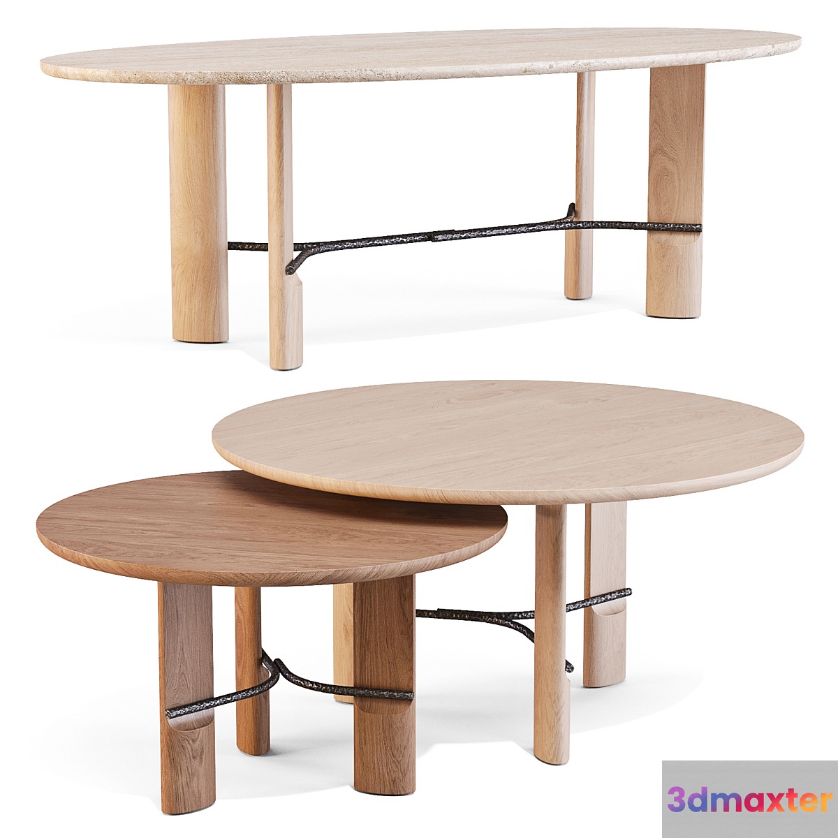 Collection Particulière: HUB - Dining Tables 3D Max