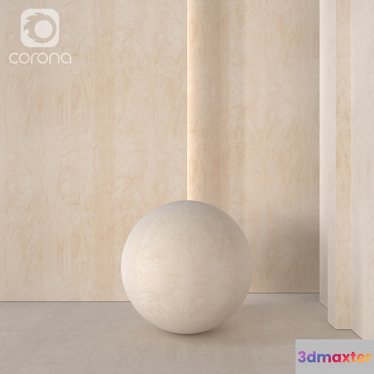 plywood material 3D Max