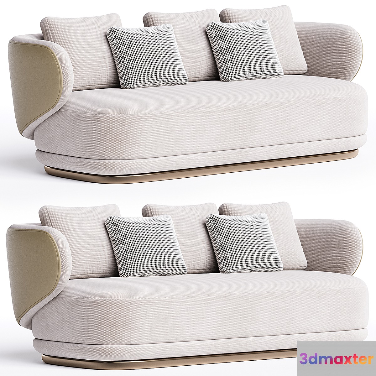 HAP Sofa By HC28 Cosmo - No.2 3D Max