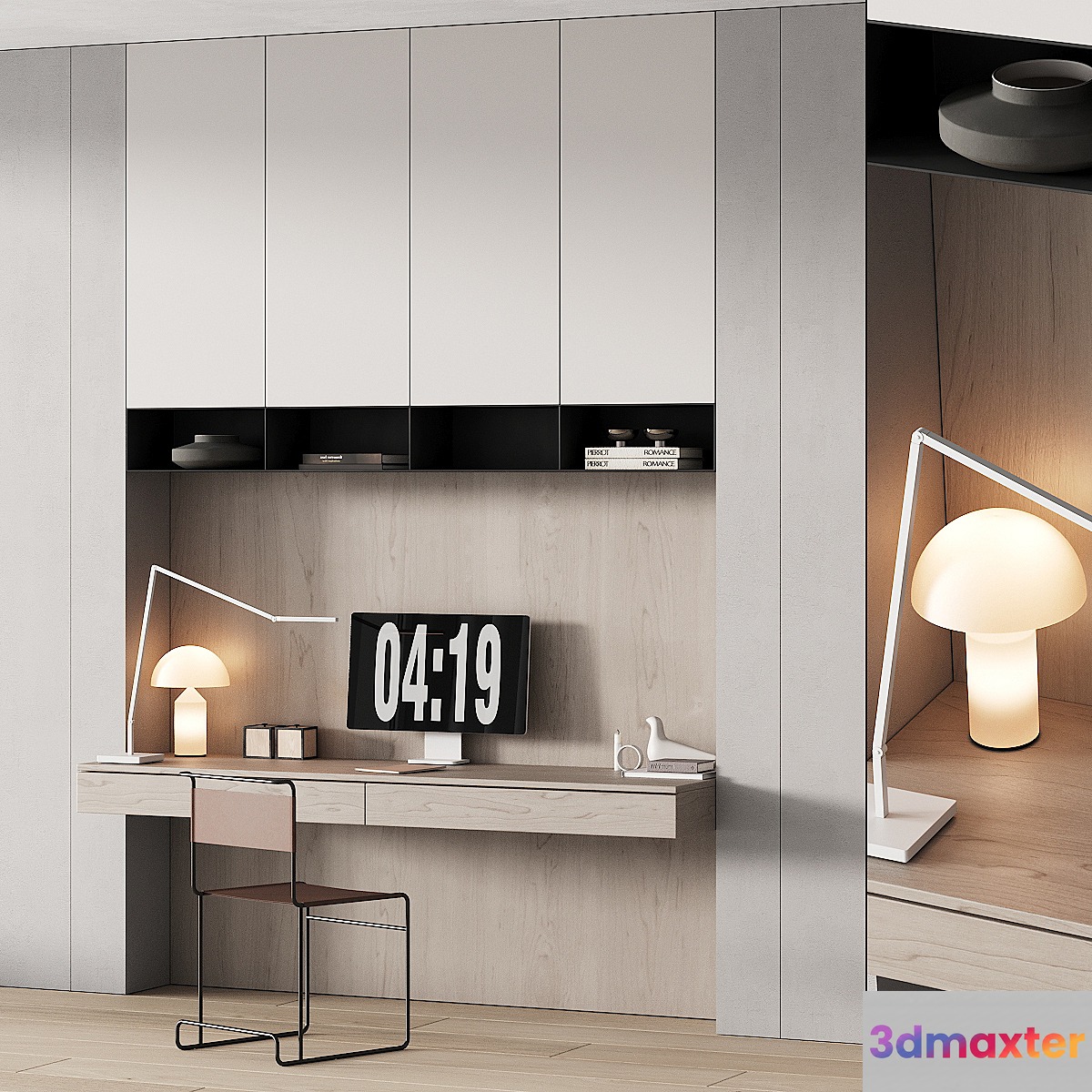244 office furniture 09 workplace 05 minimal warm vintage 01