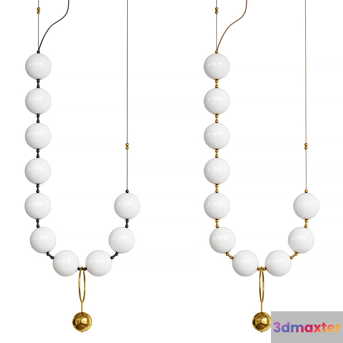 Coco Chandelier 3D Max
