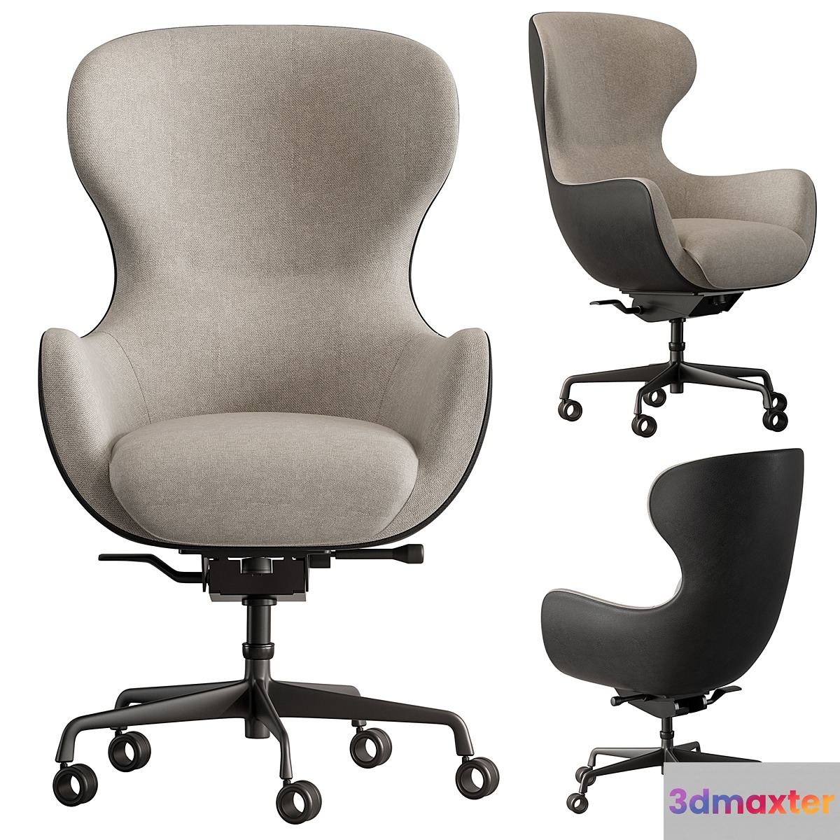 Office Chair - Set 24 3D Max