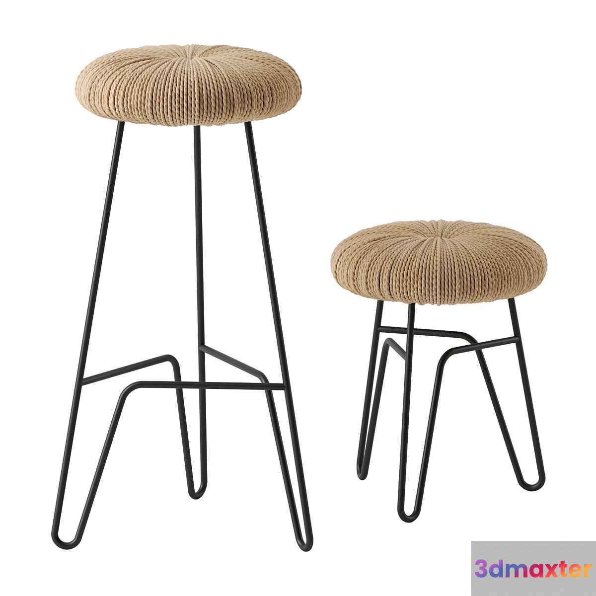 DONUT barstool by Mogg 3D Max