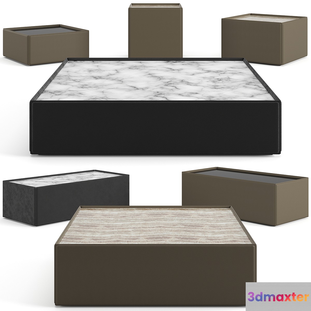 Minotti Side coffee tables set