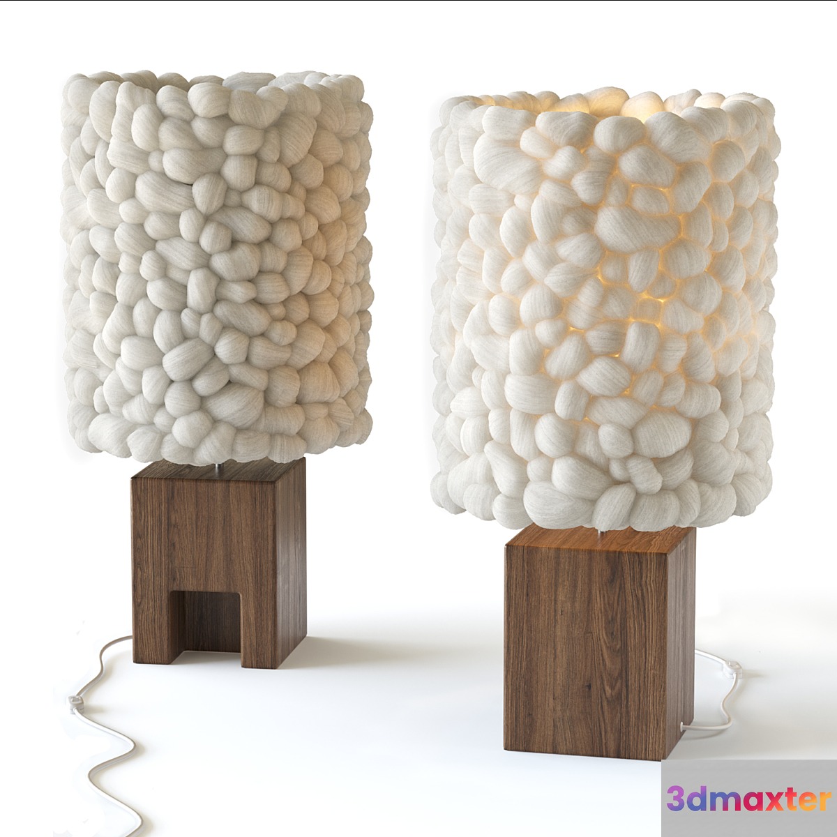 Table floor lamp small size by Helen Loom 3D Max