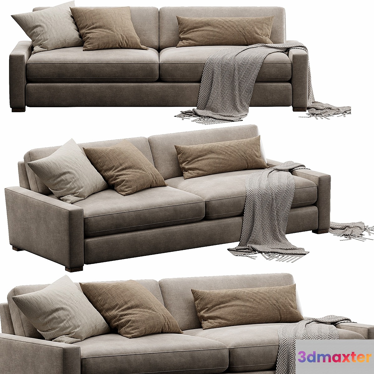 Restoration Hardware Maxwell 3D Max