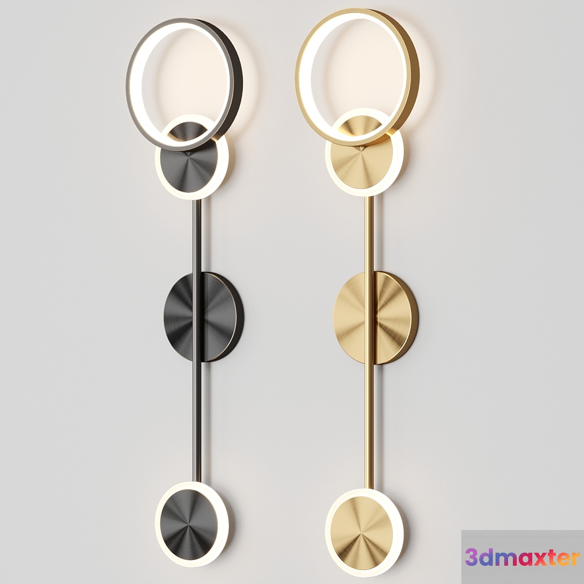 Sconce Amber Lampatron 3D Max