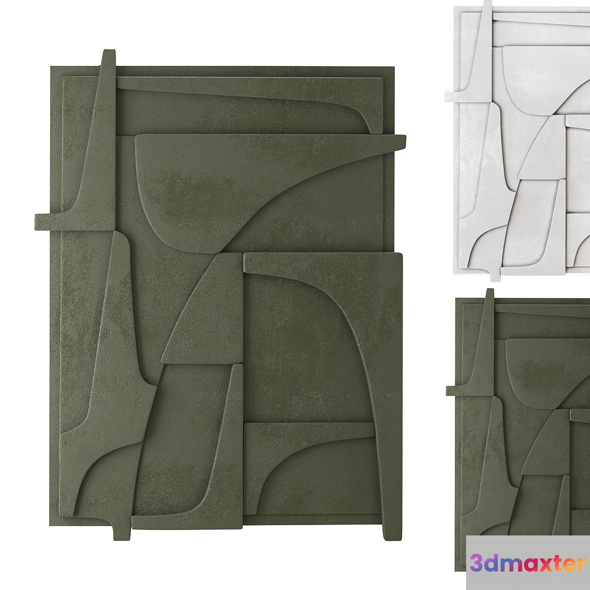 Atelier Plateau relief artwork 3D Max