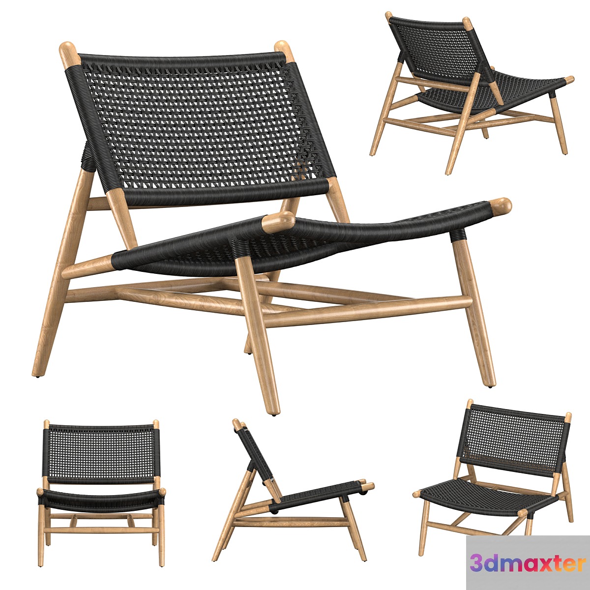 Bali Afternoon Lounge Chair 3D Max