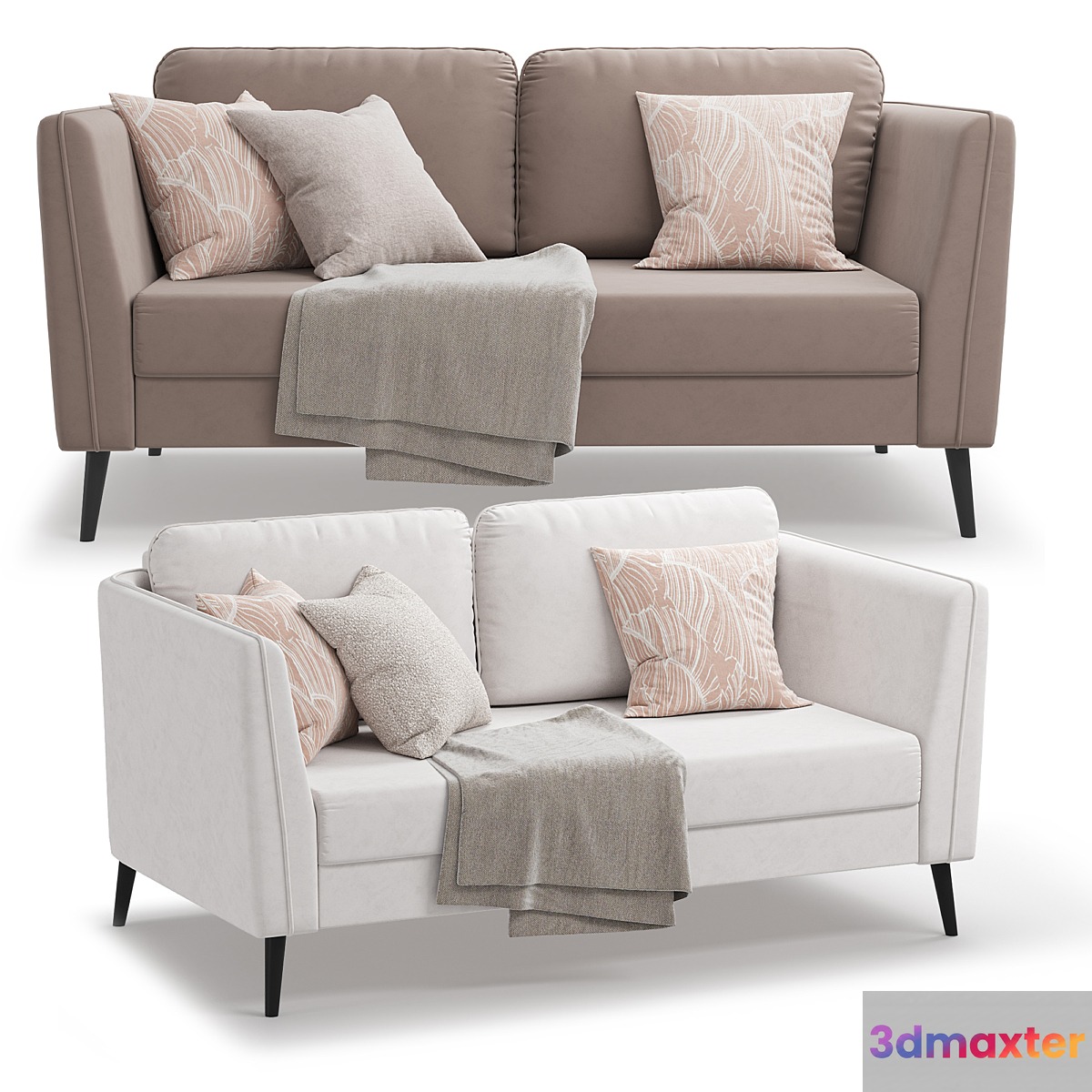 sofa Alicante mini 3D Max