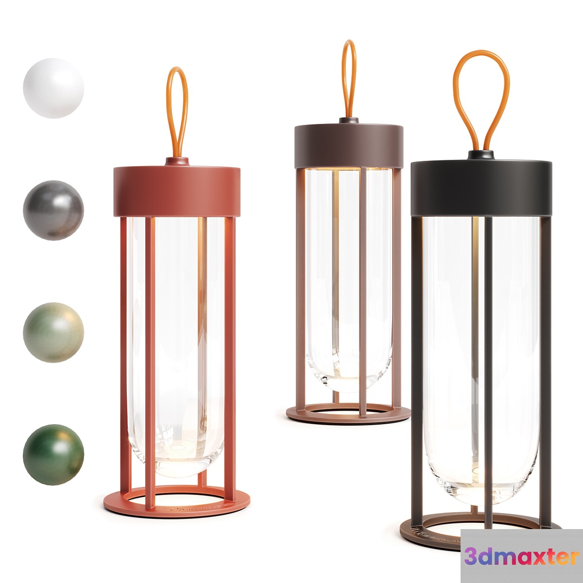 Flos In Vitro Unplugged 3D Max