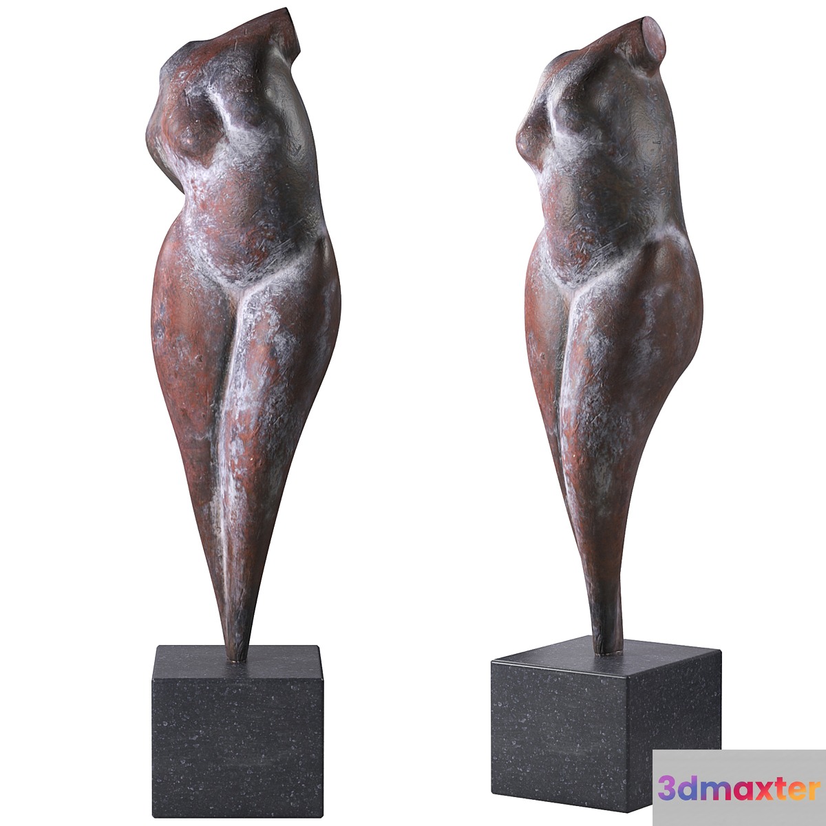 Gedraaid Model Sculpture - No.2